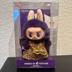 LABUBU × PRONOUNCE - WINGS OF FORTUNE Vinyl Plush Hanging Card 