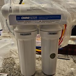 Reverse Osmosis With Two Filters