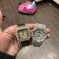 Mens luxury Iced Out Watches (check description)