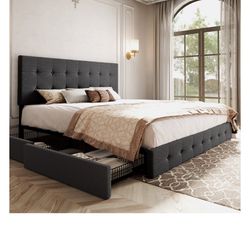 King size bed frame 