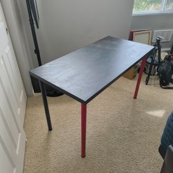 Ikea Desk W/Legs (Linnmon 39"x23")