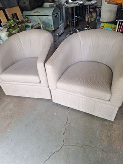 Accent arm chairs light Grey/ beige color