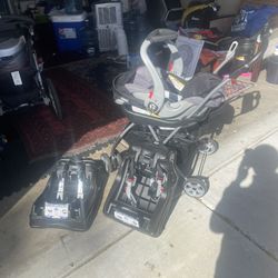 Baby Carriage With Car Seat