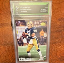 2013 Upper Deck Dan Marino Graded Card #41