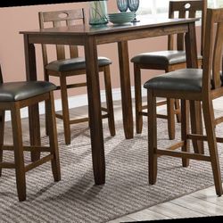 5-Pcs Counter Dining Set - F