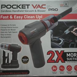 POCKET  VAC   " ASPIRADORA "