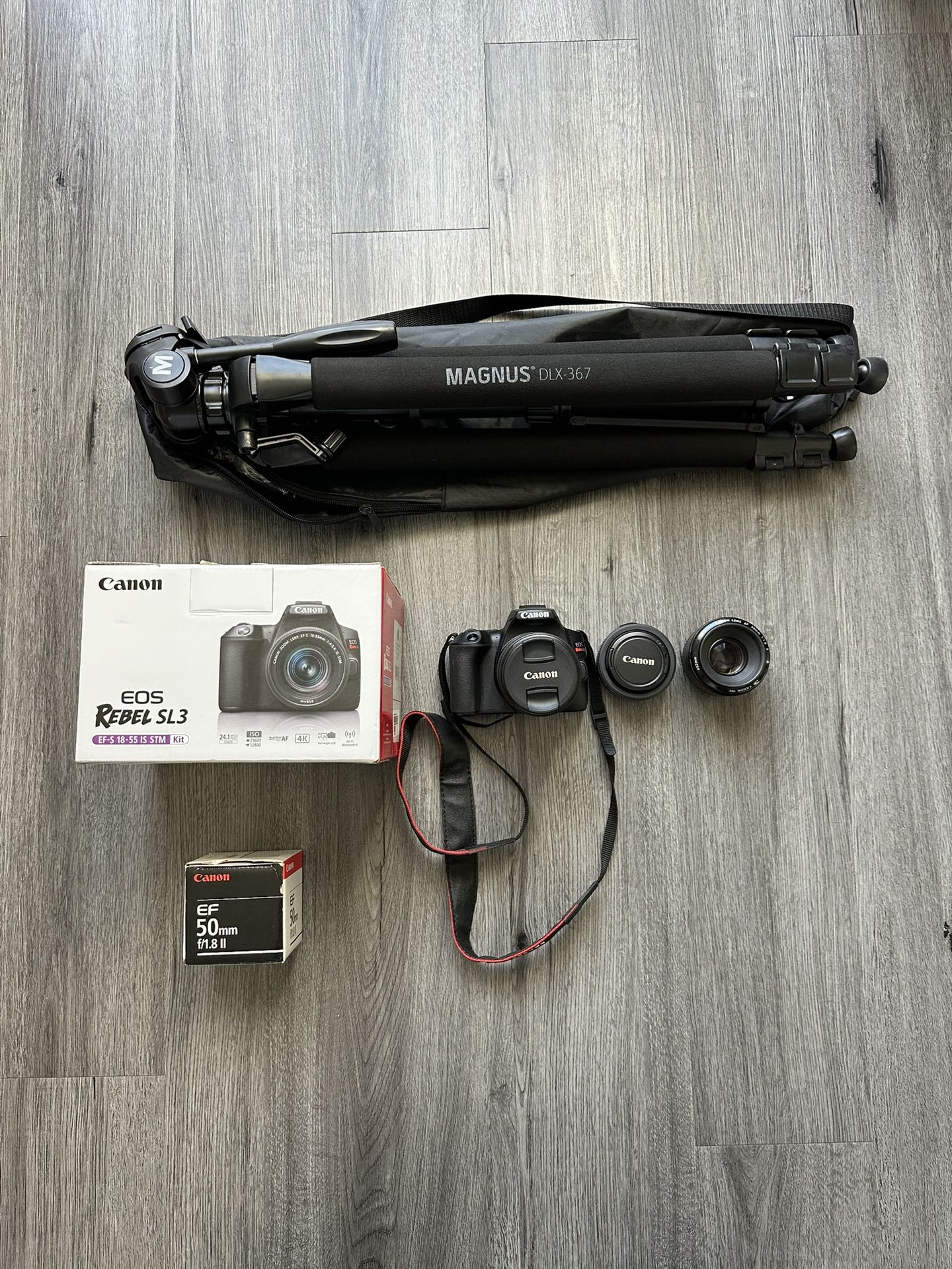 Canon Rebel SL3 DSLR Camera Bundle