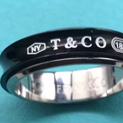 Tiffany Black Ring 