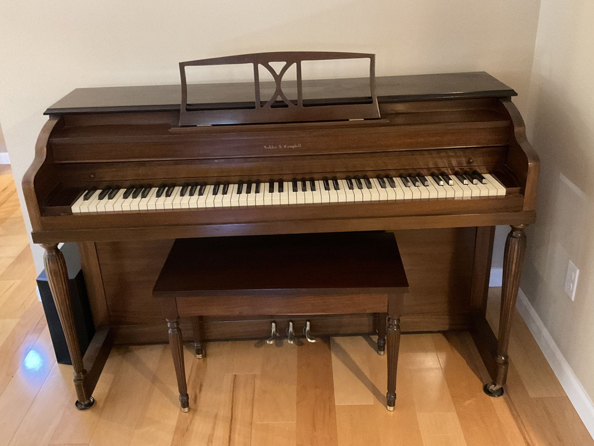 Kohler And Campbell Classic Upright Piano SN: 509360