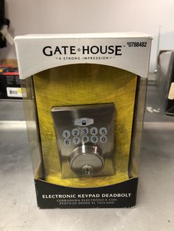 Gatehouse Electronic Deadbolt New