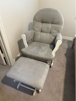 Windsor Glider and Ottoman
