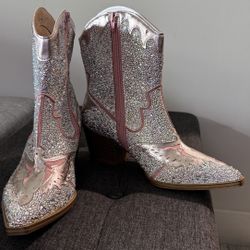 Sparkly Boots And Sandals