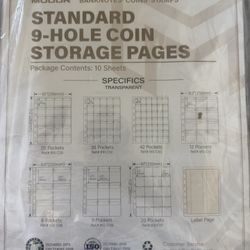 Coin Hole Standard 9 Hole Pages