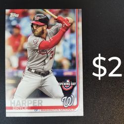 Bryce Harper baseball card