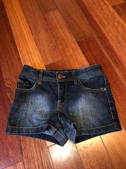 Girls jean shorts