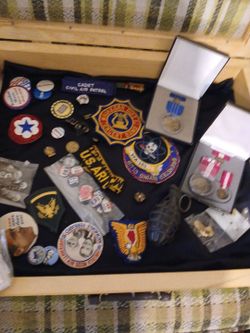 Lot of military items