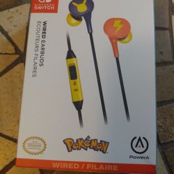 Brand New Nintendo Switch Wired Earbuds In Box Unopened Or Did You Want These