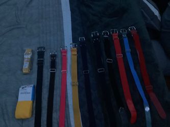 Baseball Belt and Sock Bundle Lot