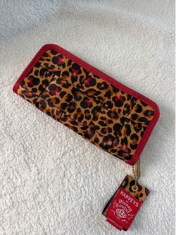 Harvey cheetah wallet