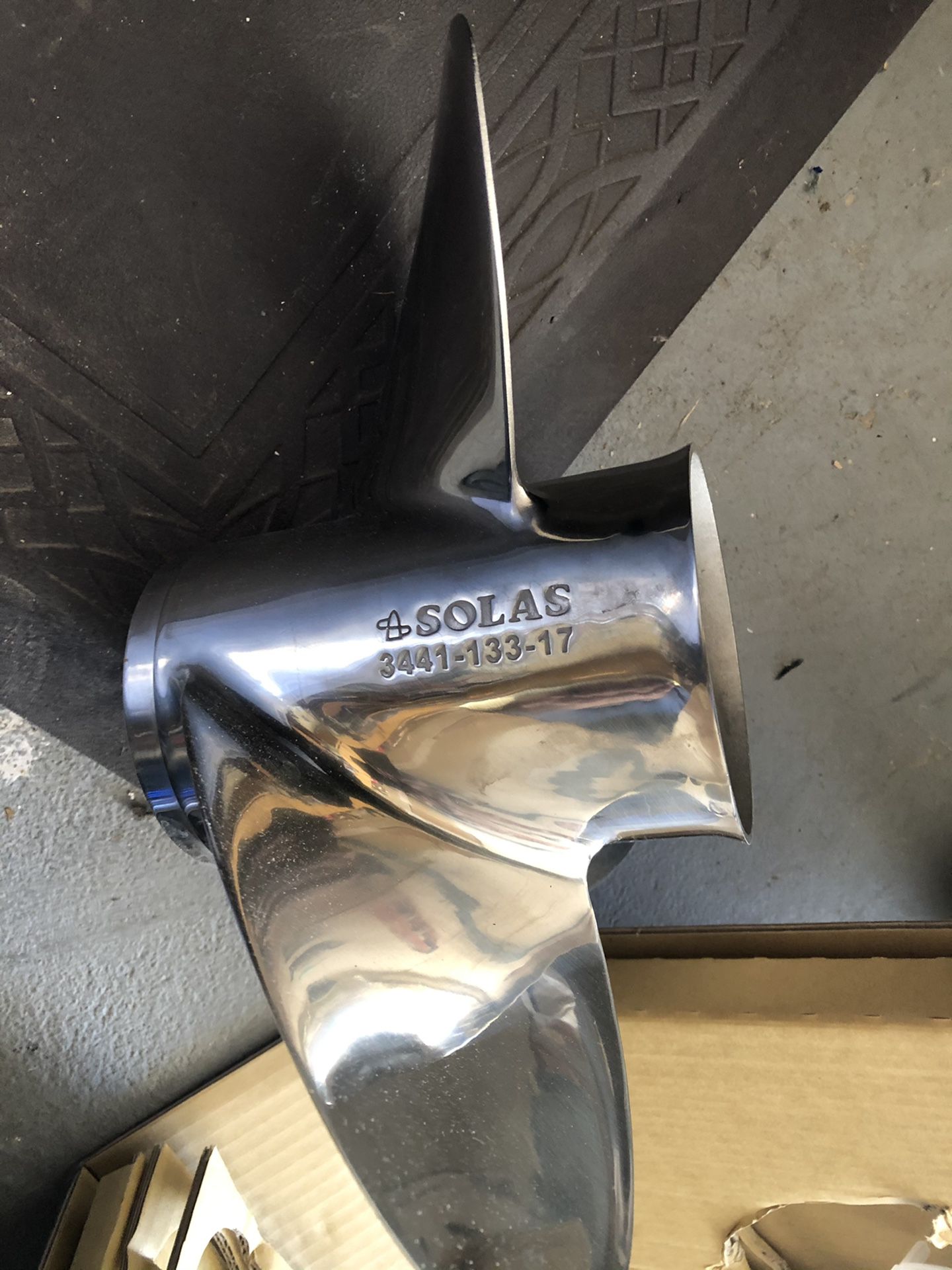 Solas prop fits Yamaha Outboards