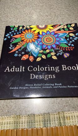Adult coloring book