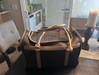 chewy Vuitton dog carrier