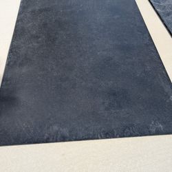 Three 4ft x 6ft Rubber Mats Gym Flooring Rubber MUST TAKE ALL 3