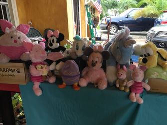Disney Plush Collectible stuff animals