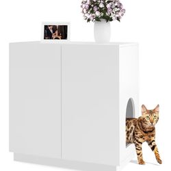 Cat Litter Box Enclosure 