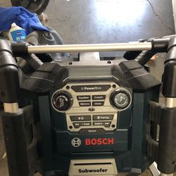 Bosch GPB18V-5CN 18V Cordless Lithium Ion Power Box Jobsite Radio