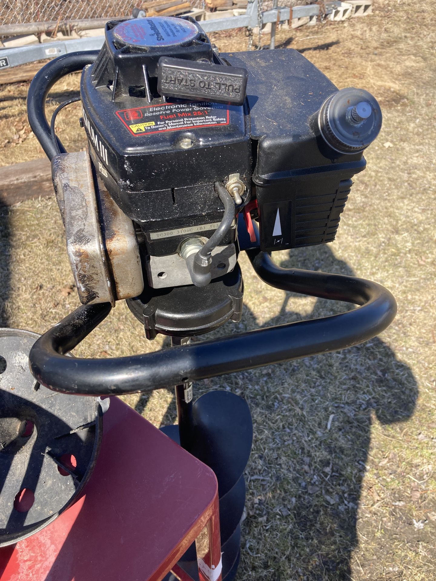Gas Powered Ice Fishing Auger 