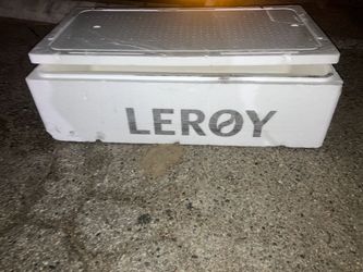 Leroy Styrofoam Insulated Fish Box