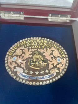 Rodeo Champion buckle