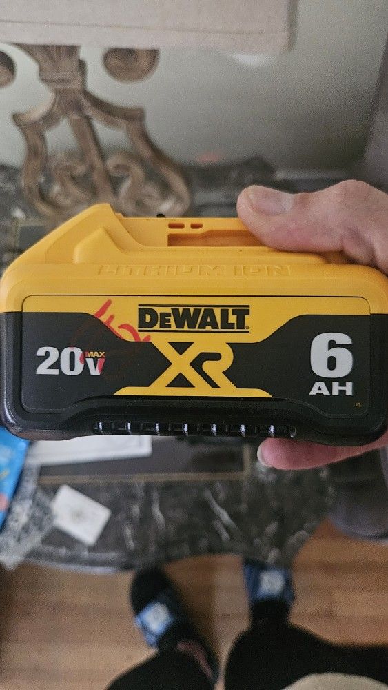 DeWalt Battery 6AH New