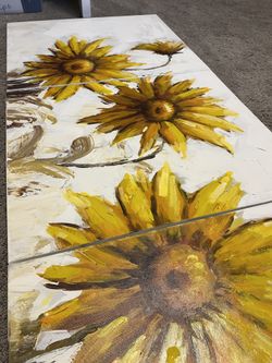 Sunflower Wall Art 