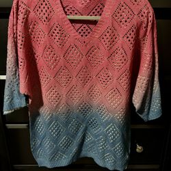 New. Women’s Size Large Tie Dye Top
