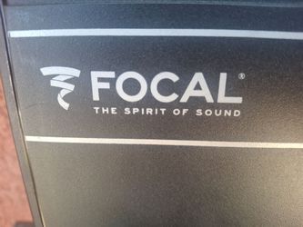 AMPLIFICADOR AMPLIFIER FOCAL 4 CHANELS GOOD CONDICIÓN ABLO ESPAÑOL