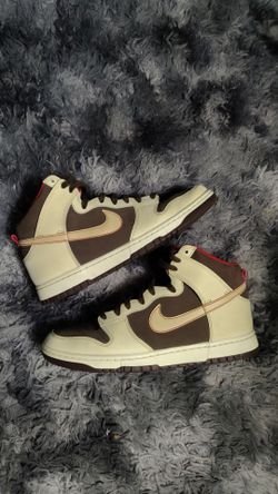 Nike dunk high baroque Brown size 12 mens used