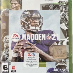 XBOX ONE EA SPORTS MADDEN NFL 21