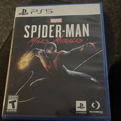 Spider man Miles Morales PS5
