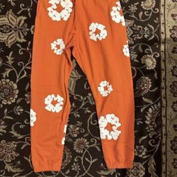 Denim Tear Orange Sweatpants 