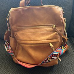Alebrije Leather Backpack
