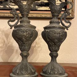 Pair Ewers, Antique