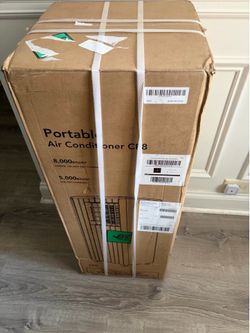 NEW in Box  8000 BTU Portable Air Conditioner w/Remote & 3 Modes