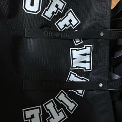 Off-White Day Off Mesh Baseball Tote Bag 