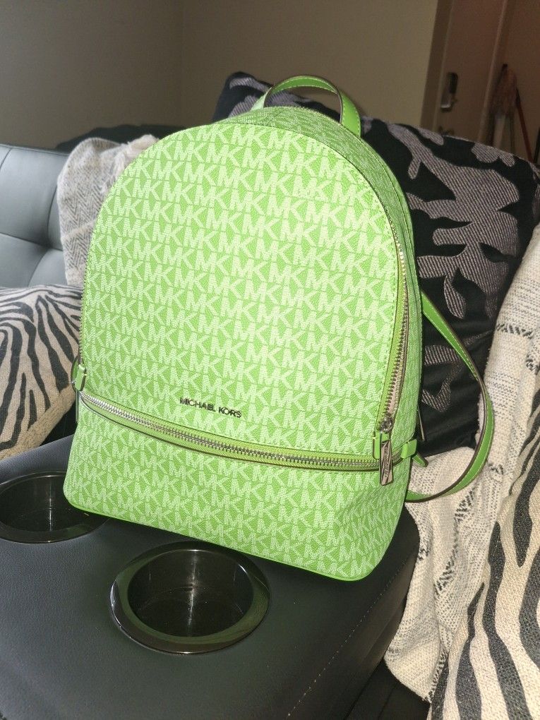 Michael Kors Green Handbag, Wallet & Shoes