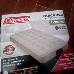 Twin Quick Bed/ Colchon de Aire