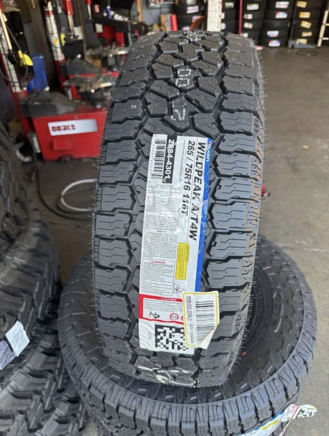 265/75R16 Falken Wildpeak A/T4W Brand New 4 Tires 265/75/16 llantas
