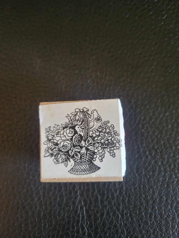 Rubber Stamp flowers