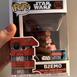 Funko Pop Star Wars Andor B2EMO Droid #(contact info removed) NYCC
